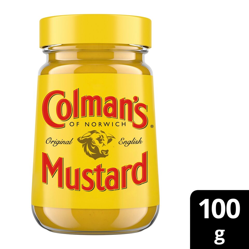 Colman's Mustard Jar English 8 x 100g