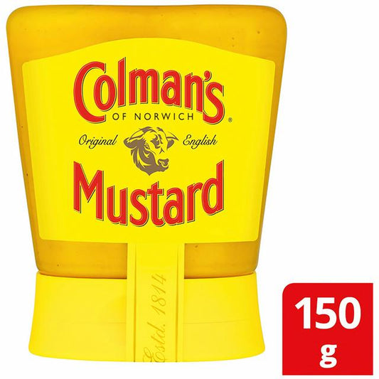 Colman's Mustard Squeezy English 6 x 150g