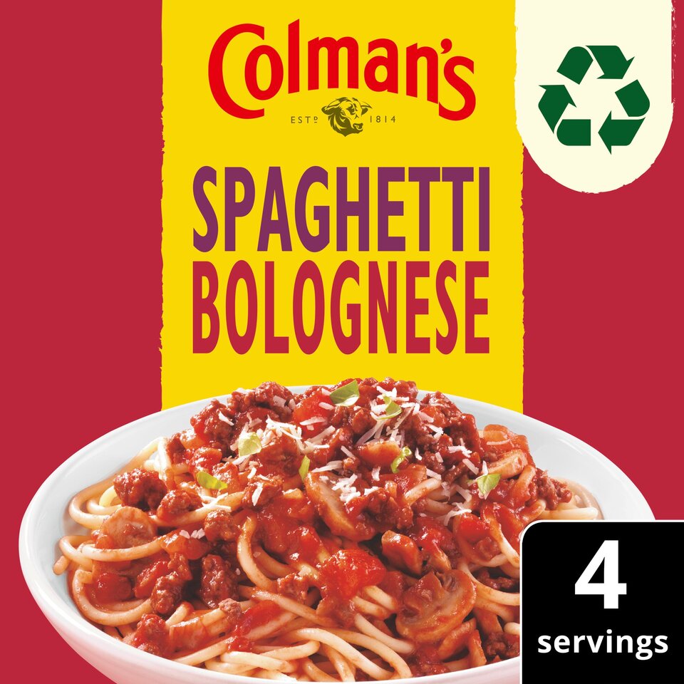 Colman's Recipe Mix Spaghetti Bolognese 16 x 44g