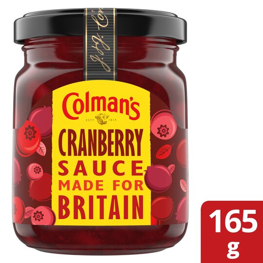 Colman's Sauce Jar Cranberry 8 x 165g