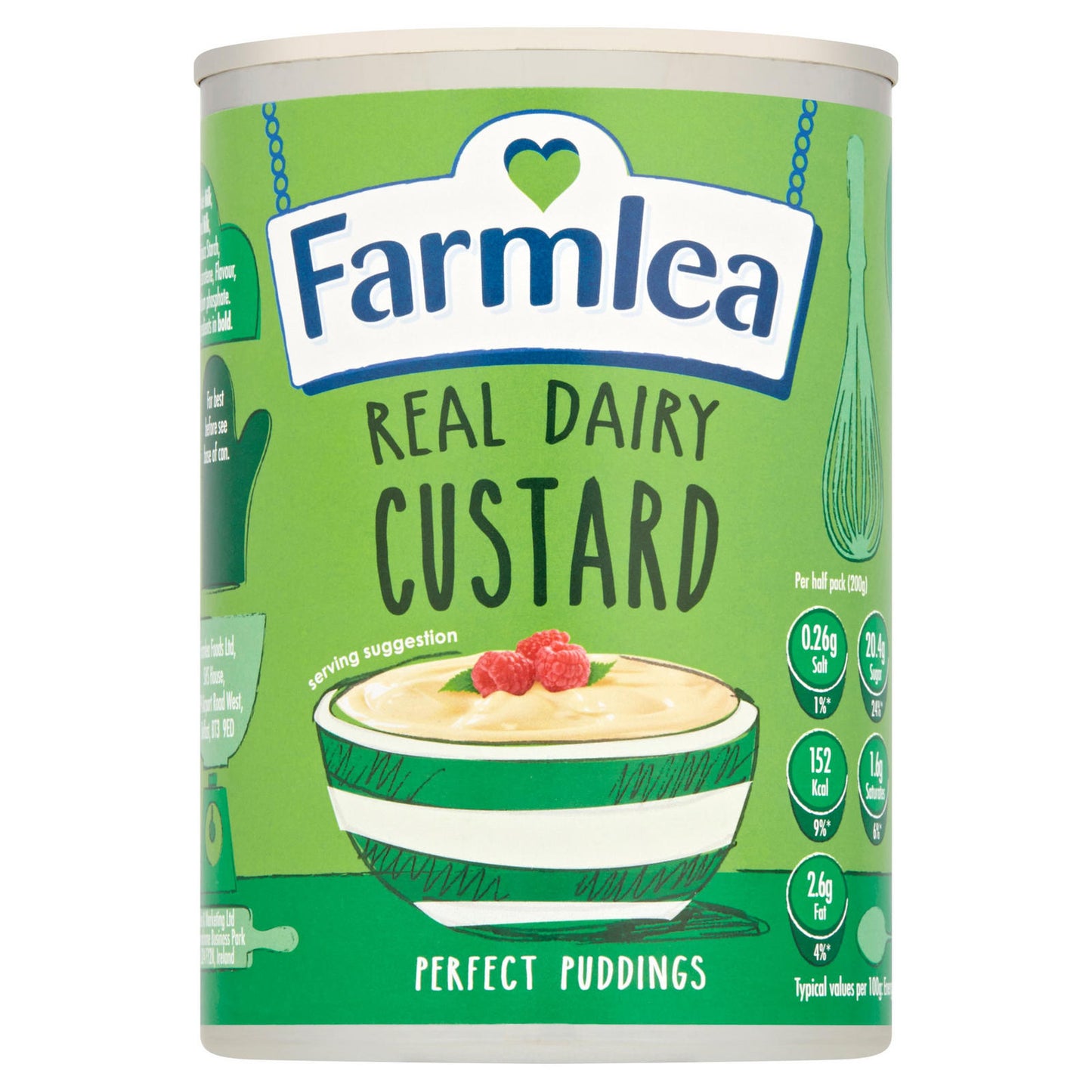 Farmlea Real Dairy Custard 12 x 400g