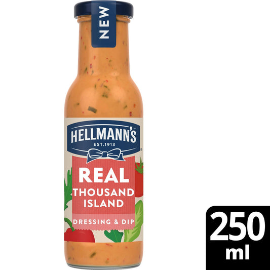 Hellmann's Salad Dressing 1000 Island 6 x 250ml