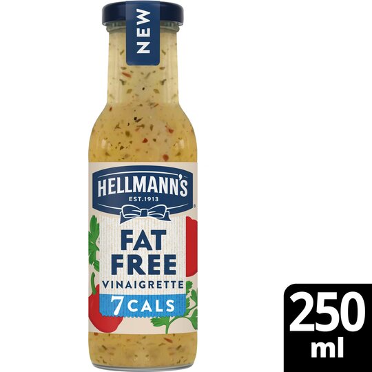 Hellmann's Salad Dressing Fat Free Vinaigrette 6 x 250ml