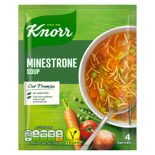 Knorr Soup Std Minestrone 9 x 62g