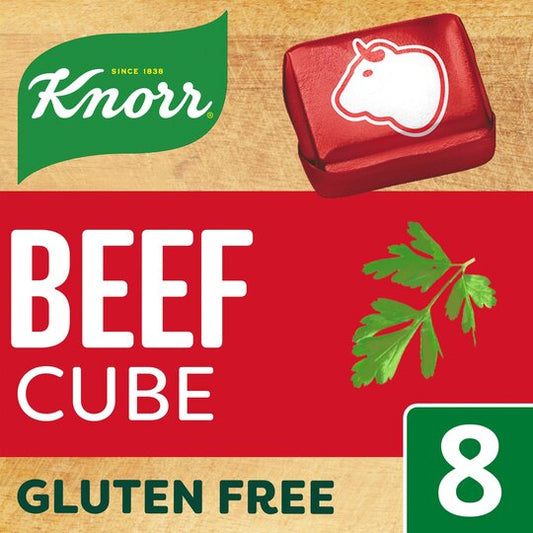 Knorr Stock Cubes 8s Box Beef 12 x 80g