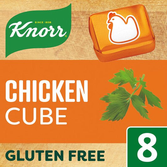 Knorr Stock Cubes 8s Box Chicken 12 x 80g