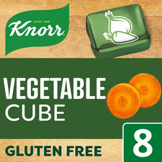 Knorr Stock Cubes 8s Box Veg 12 x 80g