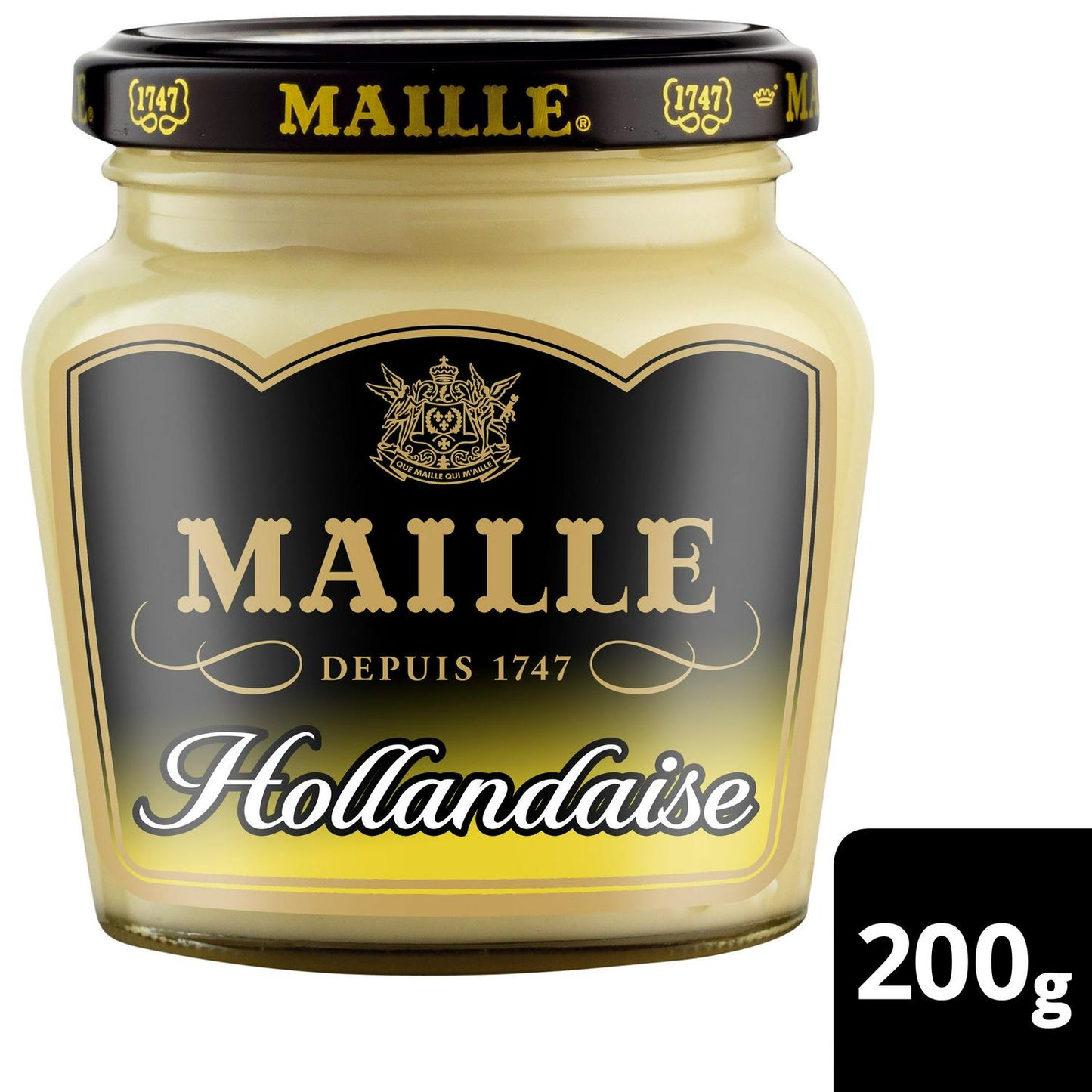 Maille Condiment Jar Hollandaise 6 x 200g