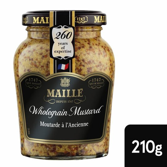 Maille Mustard Jar Wholegrain 6 x 210g