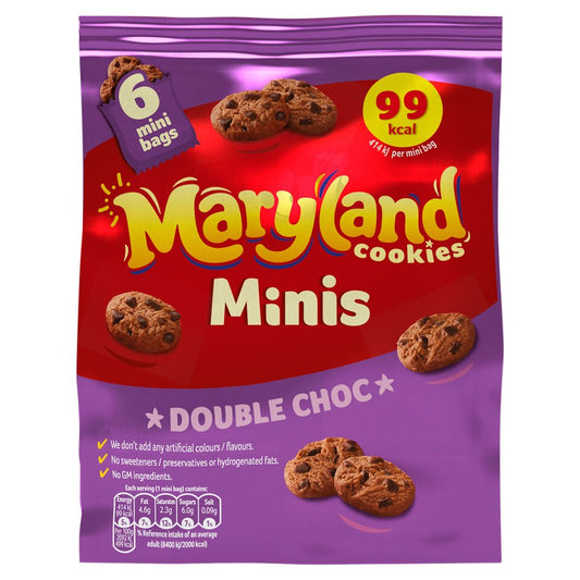 Maryland Minis Choc Chip 6 Pack 8 x 118.8g