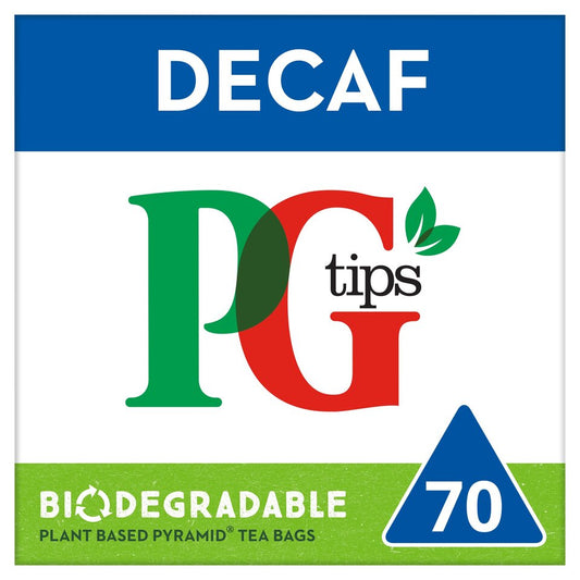 PG Tips Tasty Decaf 70s Box 6 x 203g