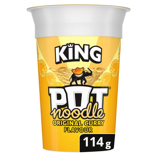 Pot Noodle King Original Curry 12 x 114g