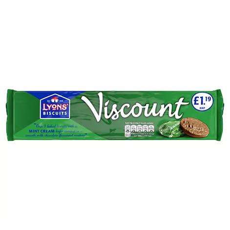 Lyons Viscount 7pk 12 x 98g PMP £1.19